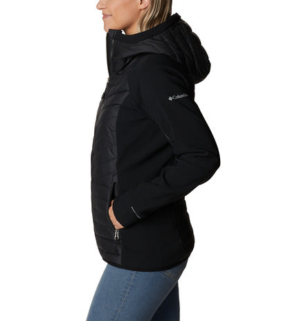 Load image into Gallery viewer, piumino ibrido Powder Lite™ Columbia con cappuccio  da donna 
