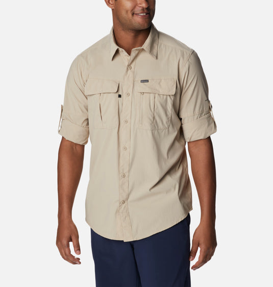 newton ridge™ 2 long sleeve shirt columbia ancient fossil 
