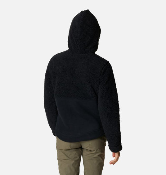 giacca in pile con cappuccio sherpa winter pass™ da donna 