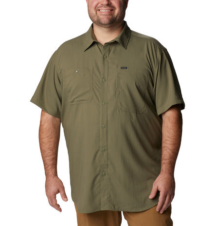 Camicia COLUMBIA  a maniche corte Silver Ridge™ Utility Lite da uomo - Taglia forte 