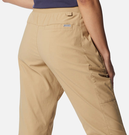 Columbia pantaloni capri leslie falls™ da donna sabbia 