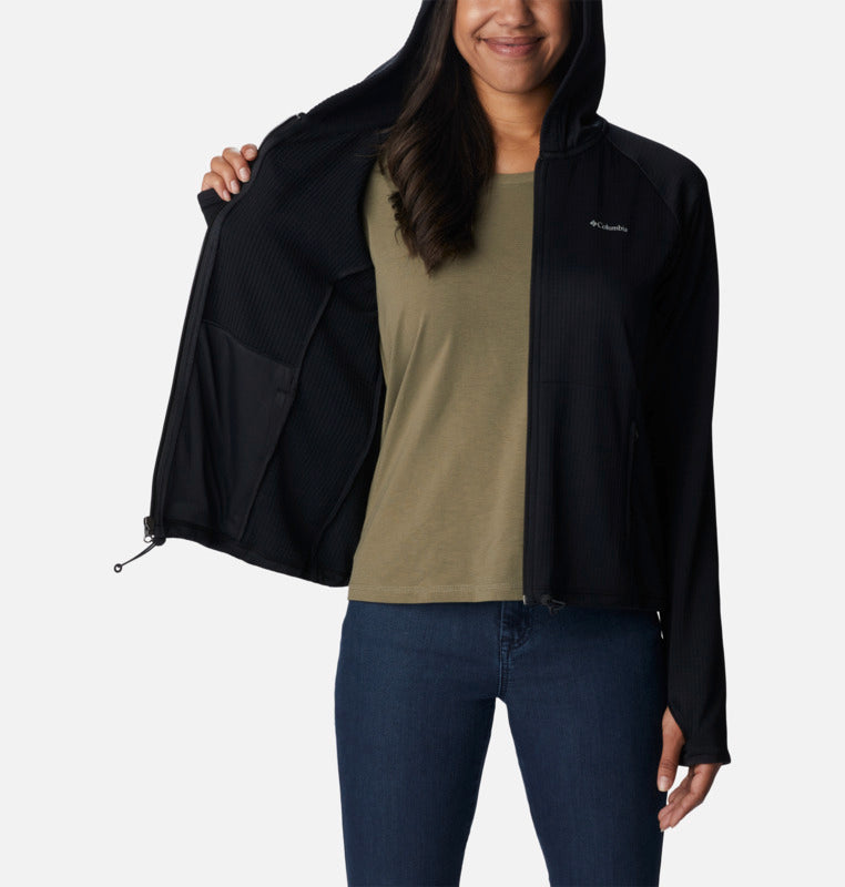 Carica immagine in Galleria Viewer, giacca in pile boundless trek™ grid Columbia donna Nero 
