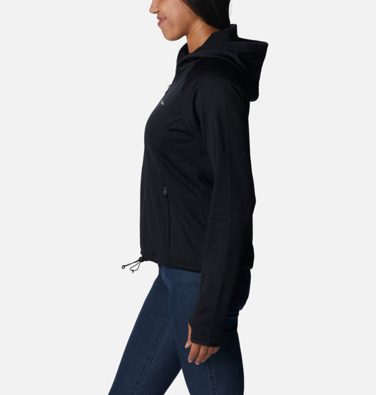 giacca in pile boundless trek™ grid Columbia donna Nero 