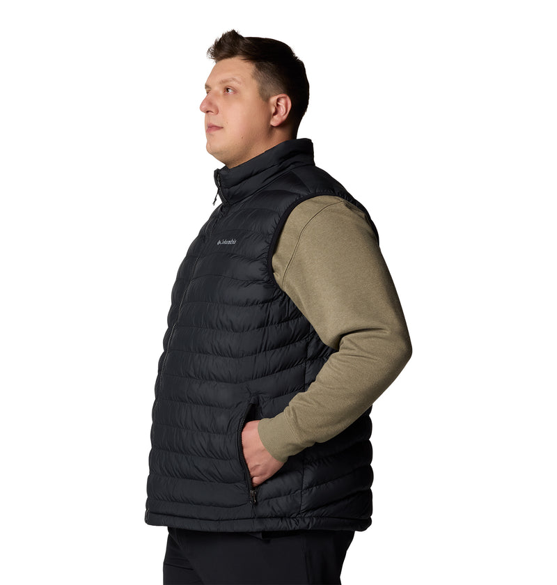 Carica immagine in Galleria Viewer, Gilet imbottito Powder Lite™ II  da uomo taglie forti nero 
