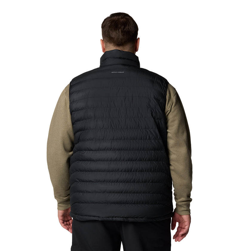 Carica immagine in Galleria Viewer, Gilet imbottito Powder Lite™ II  da uomo taglie forti nero 
