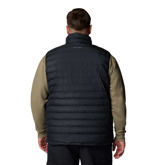 Gilet imbottito Powder Lite™ II  da uomo taglie forti nero 