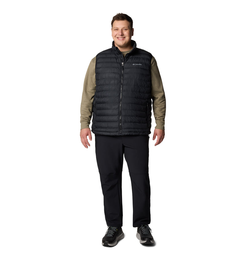 Carica immagine in Galleria Viewer, Gilet imbottito Powder Lite™ II  da uomo taglie forti nero 
