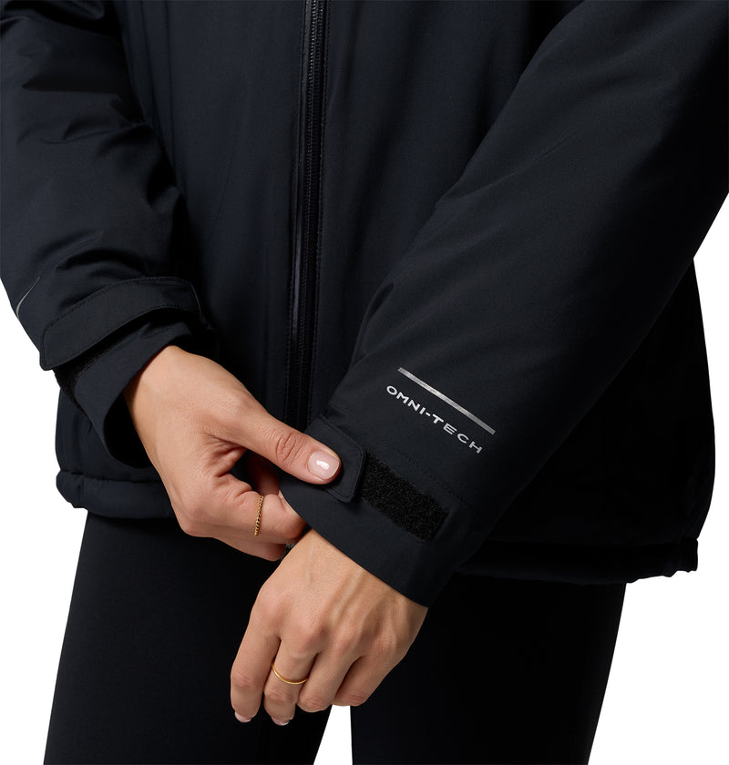 Load image into Gallery viewer, Giacca Trailborne™  impermeabile e imbottita  da donna Nero 
