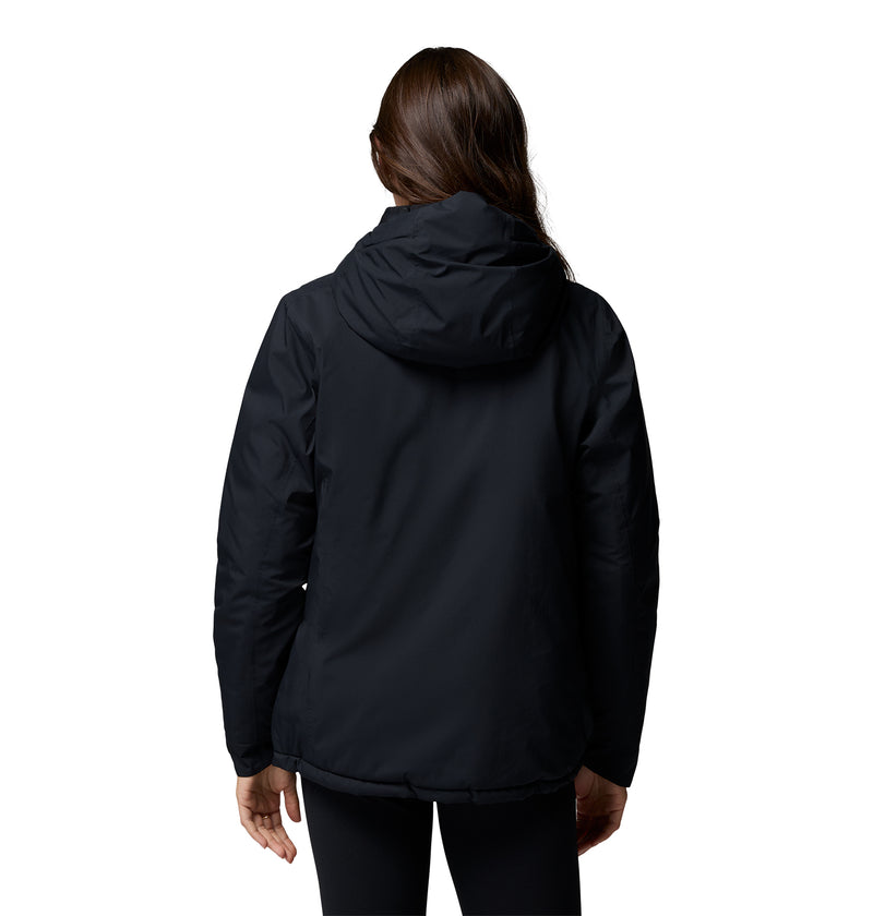 Load image into Gallery viewer, Giacca Trailborne™  impermeabile e imbottita  da donna Nero 
