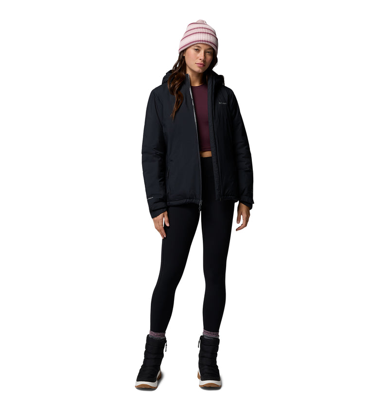 Load image into Gallery viewer, Giacca Trailborne™  impermeabile e imbottita  da donna Nero 
