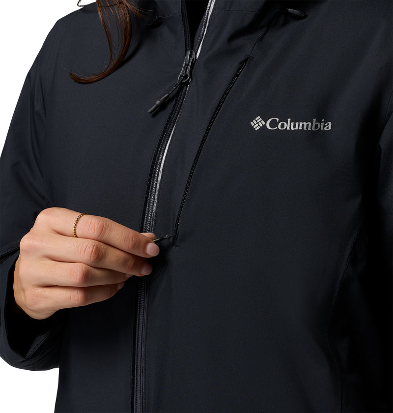 Load image into Gallery viewer, Giacca Trailborne™  impermeabile e imbottita  da donna Nero 
