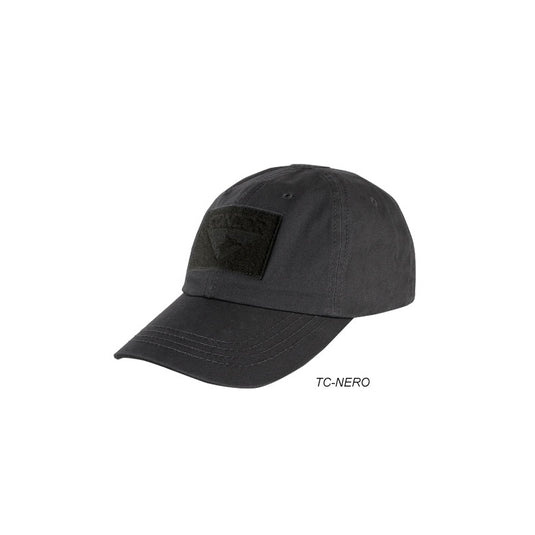 berretto cotone tactical nero 