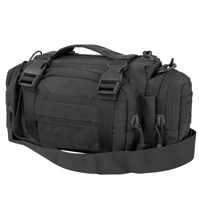Carica immagine in Galleria Viewer, marsupio borsa multiuso sistema molle nero 
