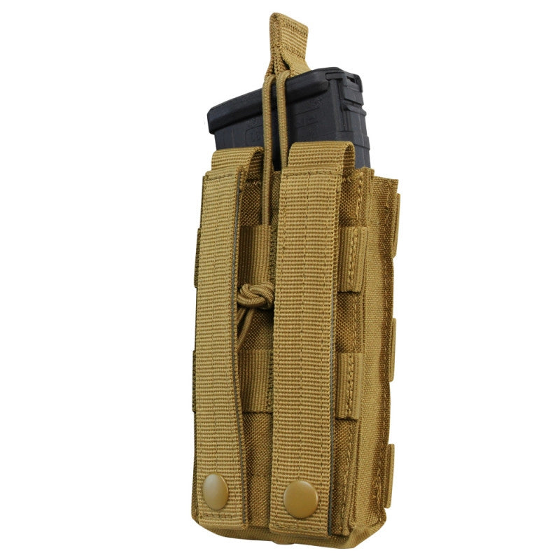 Load image into Gallery viewer, PORTA CARICATORE RAPIDO SINGOLO MOLLE MA18 COYOTE 
