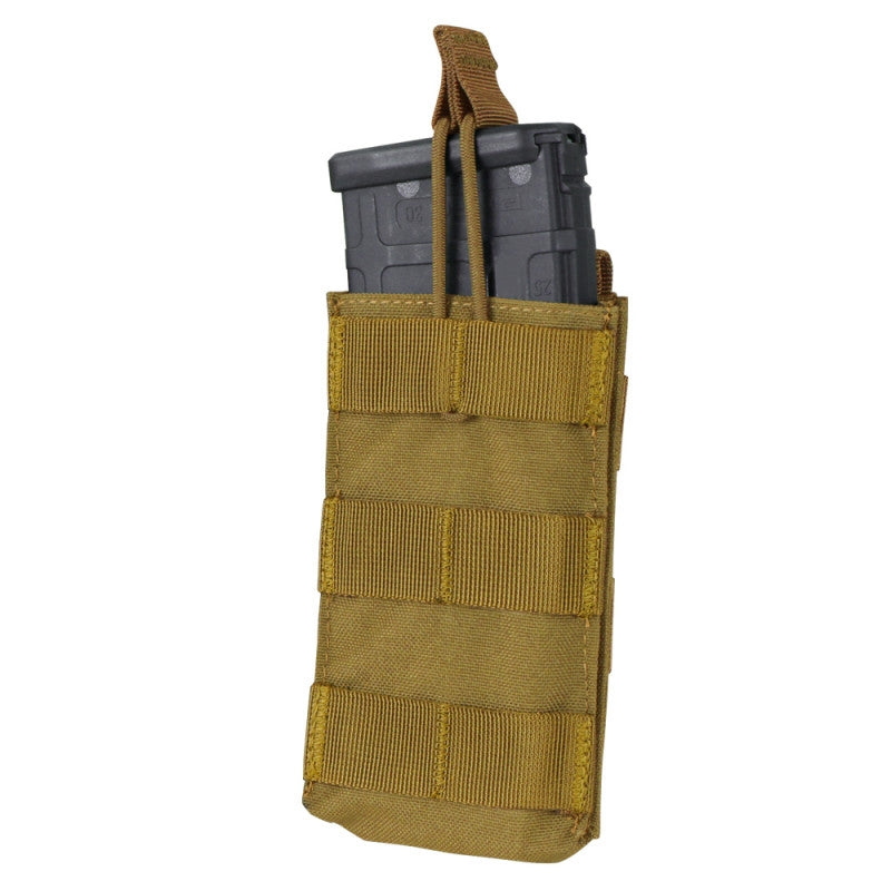 Load image into Gallery viewer, PORTA CARICATORE RAPIDO SINGOLO MOLLE MA18 COYOTE 
