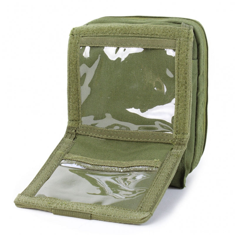 Carica immagine in Galleria Viewer, PORTA MAPPA ACCESSORIATO MA35 MOLLE VERDE OLIVA 
