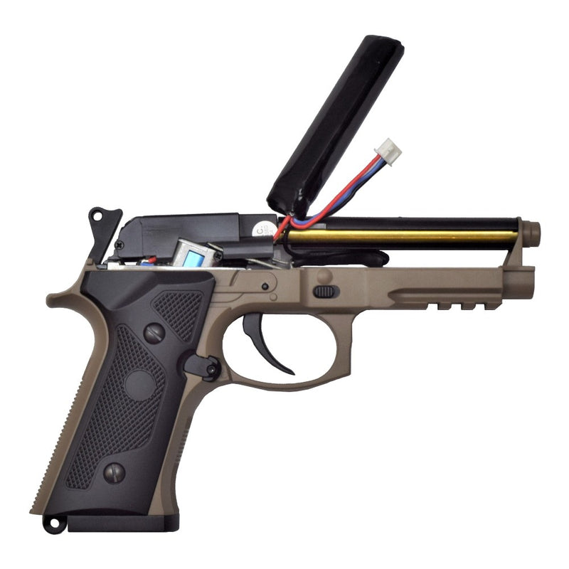 Carica immagine in Galleria Viewer, cyma pistola elettrica cm132 versione mosfet TAN 
