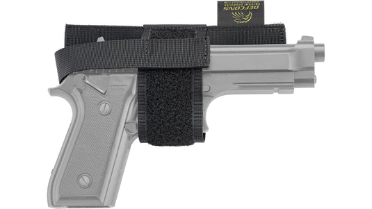 Defcon5 pistol holder in cordura con attacco a velcro 
