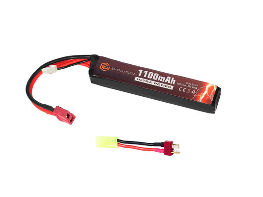 batteria li-po ultra power 11.1v. 1100mah 20-40c 