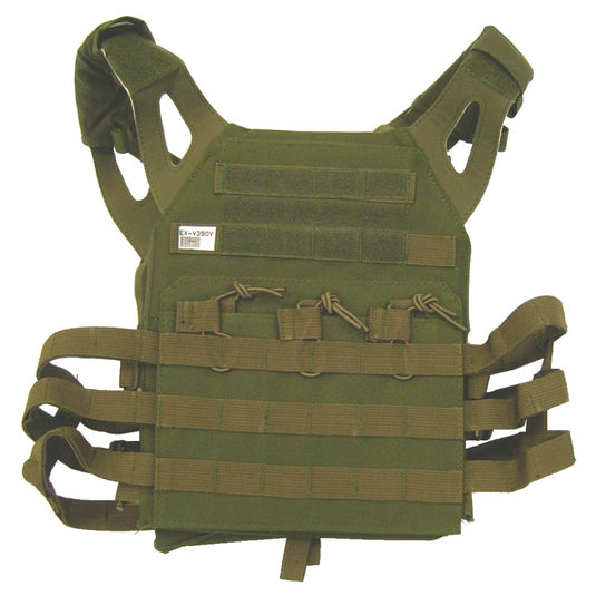 EXAGON CORPETTO TATTICO VERDE  BODY ARMOUR PLATE CARRIER 