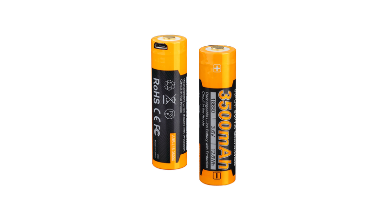 Carica immagine in Galleria Viewer, Batteria ricaricabile 18650 3500mah usb 
