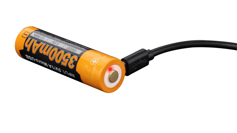 Carica immagine in Galleria Viewer, Batteria ricaricabile 18650 3500mah usb 
