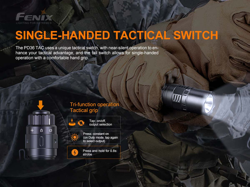 Carica immagine in Galleria Viewer, FENIX PD36 TACTICAL 3000 LUMEN<BR/> 
