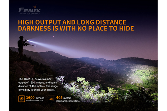 fenix tk22 ultimate edition1600lumen ricaricabile 