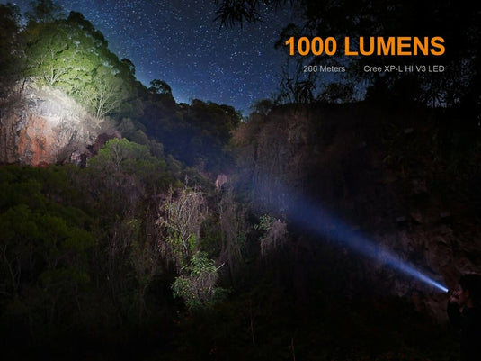 FENIX UC35 version 2.0 1000 lumens ricaricabile 