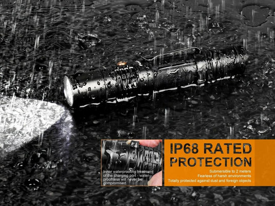 FENIX UC35 version 2.0 1000 lumens ricaricabile 