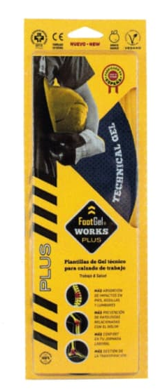 Carica immagine in Galleria Viewer, Soletta WORKS PLUS by FOOTGEL 
