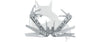 FOX Multipurpose pliers Black Fox multitool stainless steel with nylon sheath