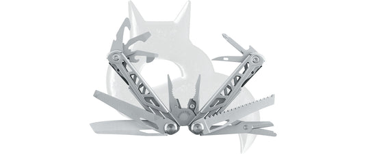 Pinza multiuso Black Fox multitool stainless stell con fodero nylon 