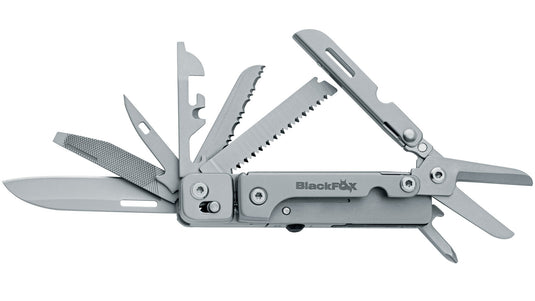 BLACK FOX SOLVER multiuso in acciaio componibile 