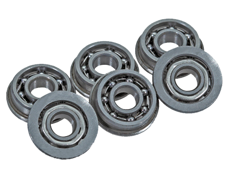 boccole 8mm cuscinettate  acciaio 