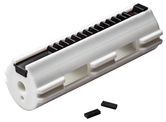 pistone zero shock alleggerito full metal rack14 denti 