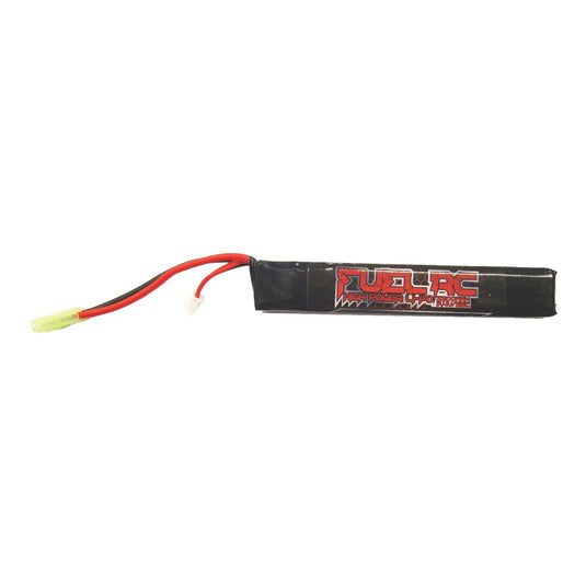 fuel batteria li-po 7.4v x 2200mah 25c tubo crane 