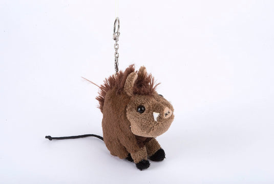 portachiavi cinghiale peluche cm 10 
