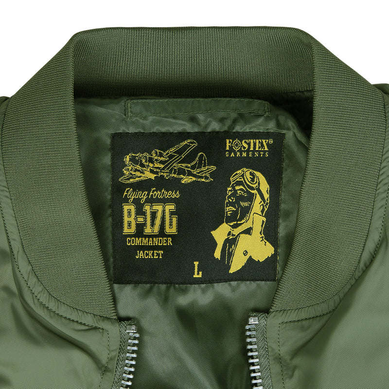 Load image into Gallery viewer, Bomber Fostex Garments® MA-1 Summer estivo colore verde 
