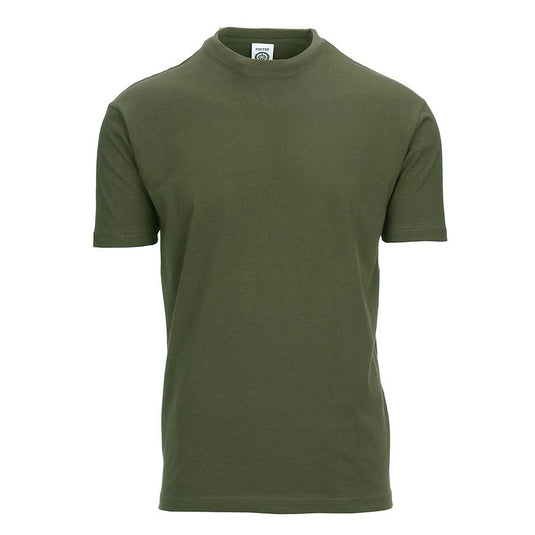 Tshirt militare 100% cotone ESERCITO Verde oliva Manica corta 