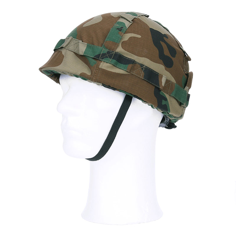 Carica immagine in Galleria Viewer, elmetto bambino in plastica con coprielmetto camouflage 

