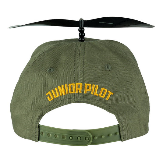 Cappellino da baseball per bambini Junior Pilot con elica 