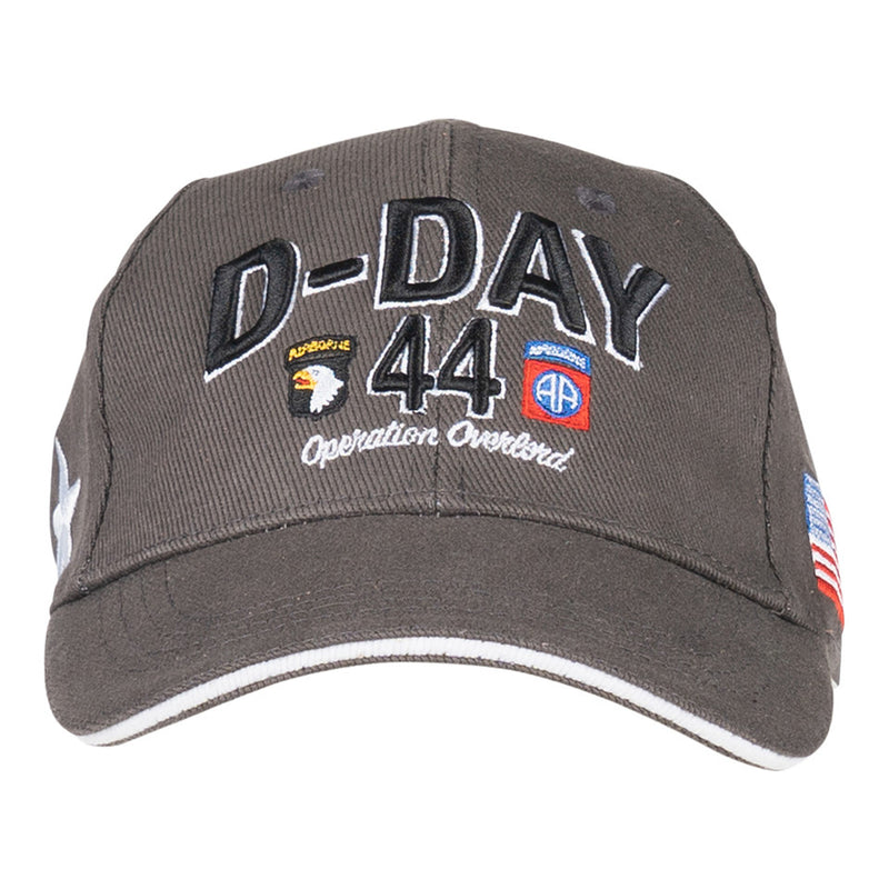 Load image into Gallery viewer, Cappellino da baseball sbarco in normandia D-Day 1944 GRIGIO<BR/> 
