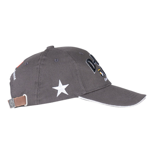 Cappellino da baseball sbarco in normandia D-Day 1944 GRIGIO<BR/> 