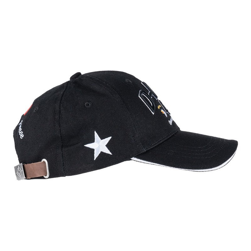 Load image into Gallery viewer, Cappellino da baseball sbarco in normandia D-Day 1944 NERO 
