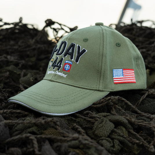Cappellino da baseball sbarco in normandia D-Day 1944 SABBIA<BR/> 