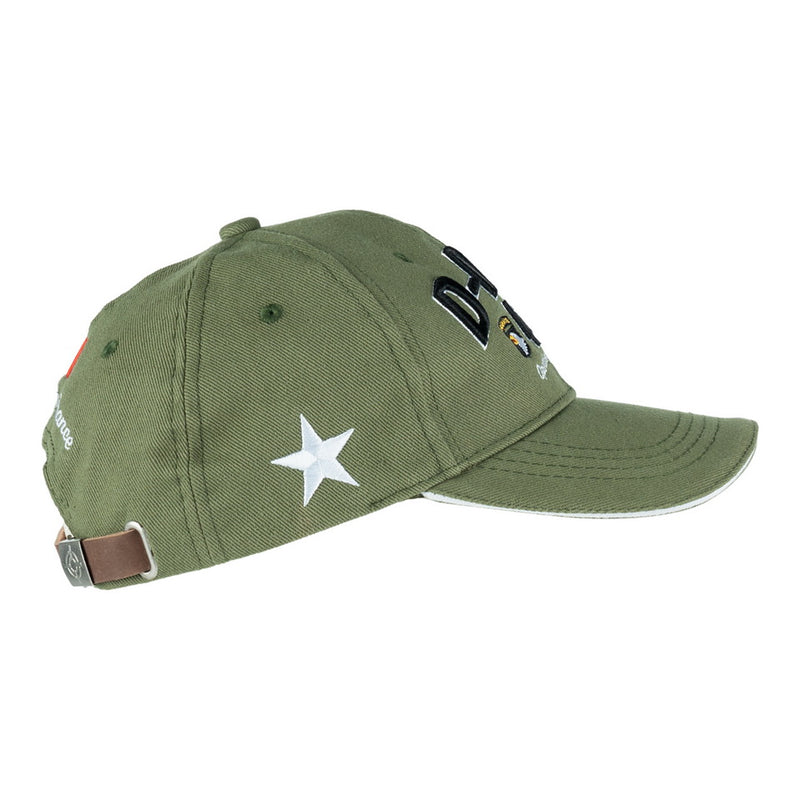 Load image into Gallery viewer, Cappellino da baseball sbarco in normandia D-Day 1944 VEDE OLIVA<BR/> 
