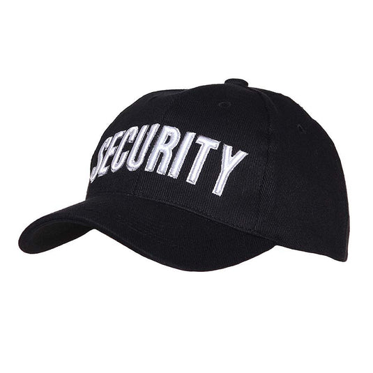 Cappellino basebal cap SECURITY  nero 