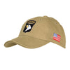 FOSTEX Cappellino baseball ricamato 101° AIRBORNE. SABBIA