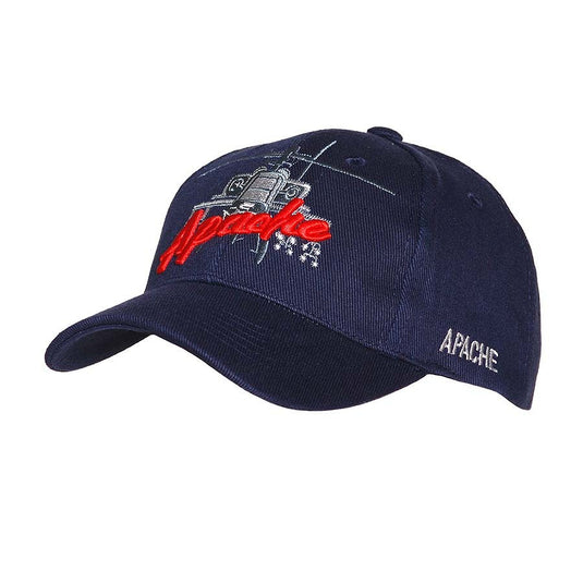 Cappellino ricamato baseball Apache blu 